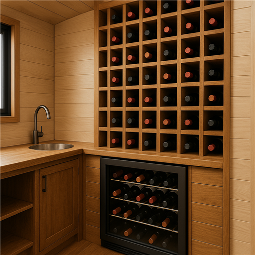 Optimiser l'espace pour une cave à vin