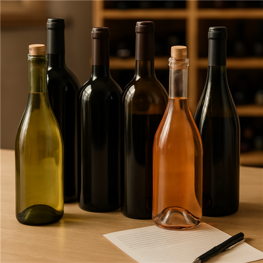 Connaître et classer les bouteilles offertes