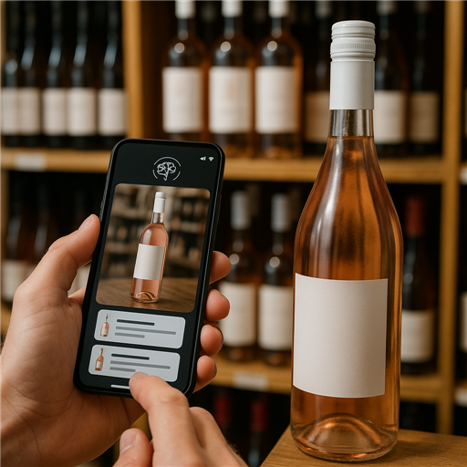 Comment l'Intelligence Artificielle facilite le choix du vin rosé