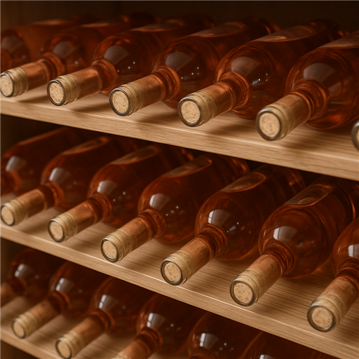Optimiser le rangement des vins rosés