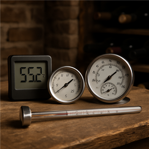 Types of Thermometers for Your Cellar