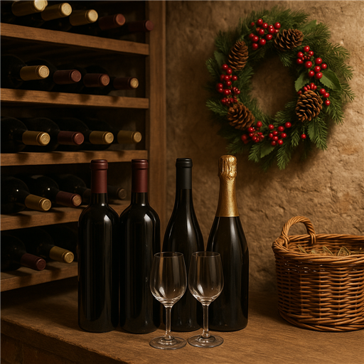 Comment organiser une cave à vin pour les fêtes de fin d'année - Image