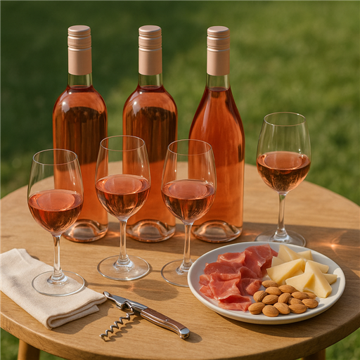 Préparer la dégustation de vins rosés idéale