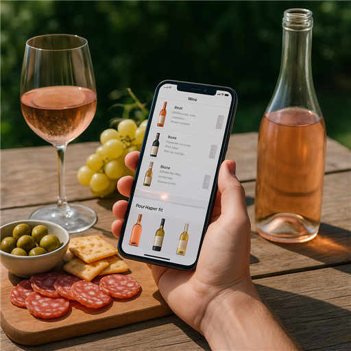 Applications de gestion de cave : Optimisez vos apéritifs estivaux avec des recommandations personnalisées - Image