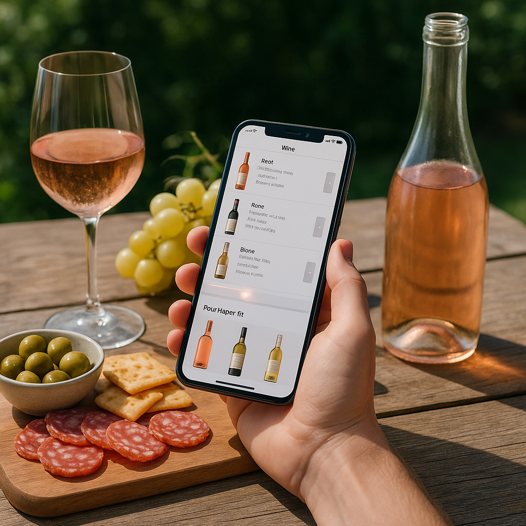 Applications de gestion de cave : Optimisez vos apéritifs estivaux avec des recommandations personnalisées - Image