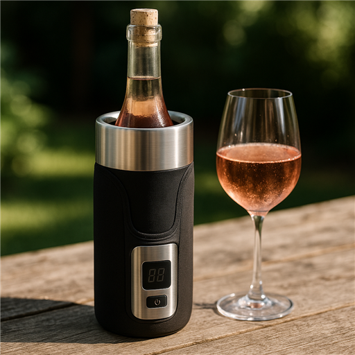 Intégrer la Technologie à Votre Été : Outils pour Garder Vos Vins Rosés à la Température Idéale - Image