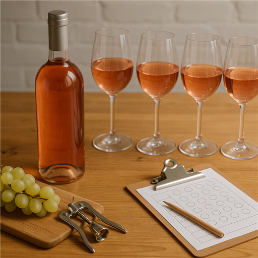 Preparation for Your Rosé Wine Tasting Event