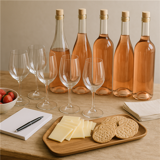Preparing for Your Rosé Wine Tasting Event