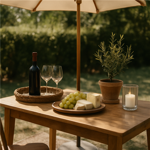 Essentials for an Ideal Outdoor Tasting Space