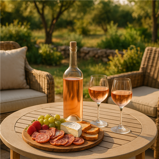 Créer un Espace Extérieur Convivial pour Déguster vos Vins d'Été - Image