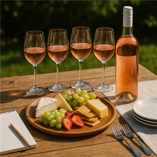 Preparing for Your Rosé Wine Tasting Event