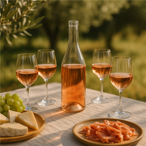 Goditi l'Estate: Come Organizzare una Piacevole Degustazione di Vino Rosato all'Aperto - Image
