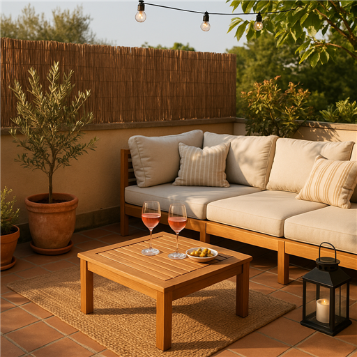 Arredare la Tua Terrazza per Degustare il Rosé: Consigli Pratici ed Estetici - Image