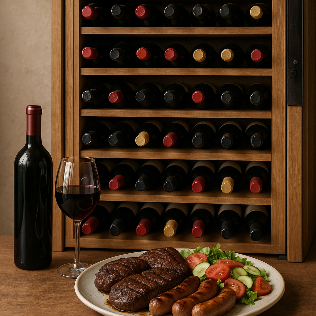 Image de l'article : Ottimizza la tua cantina per i barbecue estivi: organizzazione e selezione astuta. - Viniou