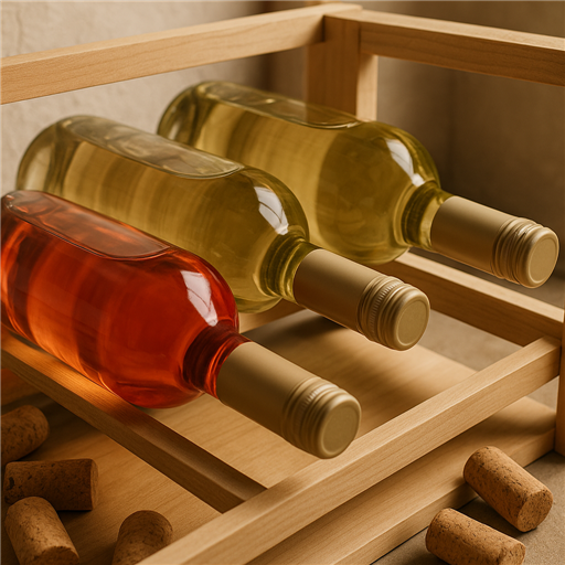 Optimal Storage Practices for Summer Wines