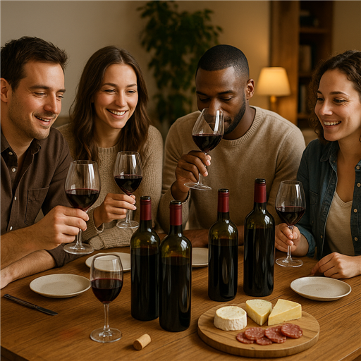 Tener Éxito en el Regreso Enológico: Organizar una Degustación de Vinos Tintos entre Amigos - Image