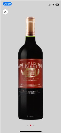 Bordeaux Listrac-Médoc Chateau Lestage 2015