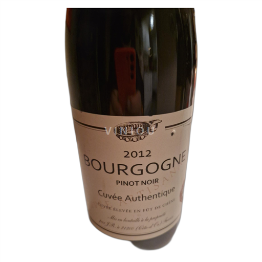 Bourgondië Bourgogne Cuvée Authentique 2012