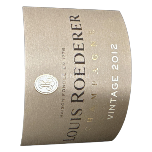 Champagne Ikke specificeret Louis Roederer 2012