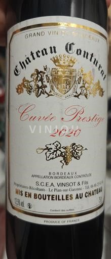 Bordeaux Château Couturat Prestige 2020