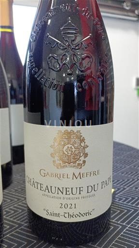 Rhône Valley Châteauneuf-du-Pape Gabriel Meffre Saint-Théodoric 2021