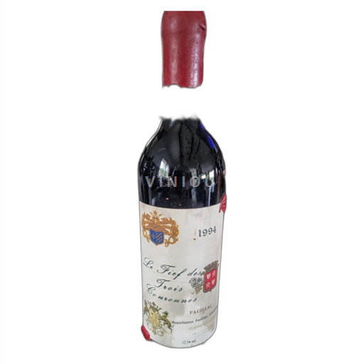 Bordeaux Pauillac Le Fief des Trois Couronnes 1994