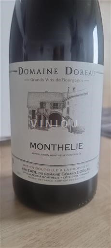 Burgundsko Monthélie Domaine Doreau 2022