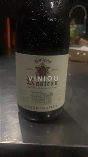 Vallée du Rhône Rasteau Bonpas Grand Orateur Non Millésimé
