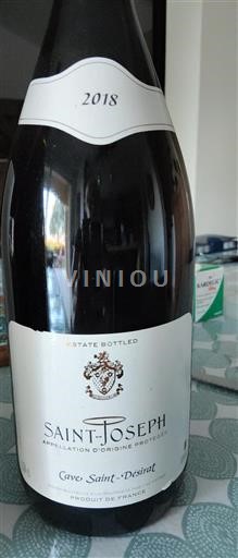 Rhône Valley Saint Joseph Cave Saint-Désirat 2018