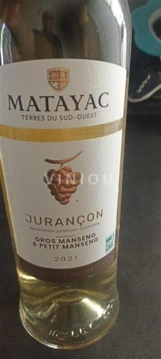 Sud-Ouest Jurançon Matayac 2021