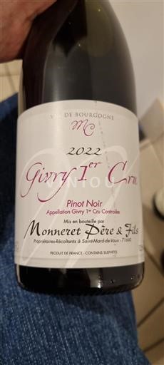 Burgundsko Nespecifikováno Monneret Père & Fils 2022
