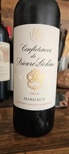 Bordeaux Margaux Prieuré-Lichine Confidences de Prieuré-Lichine 2016