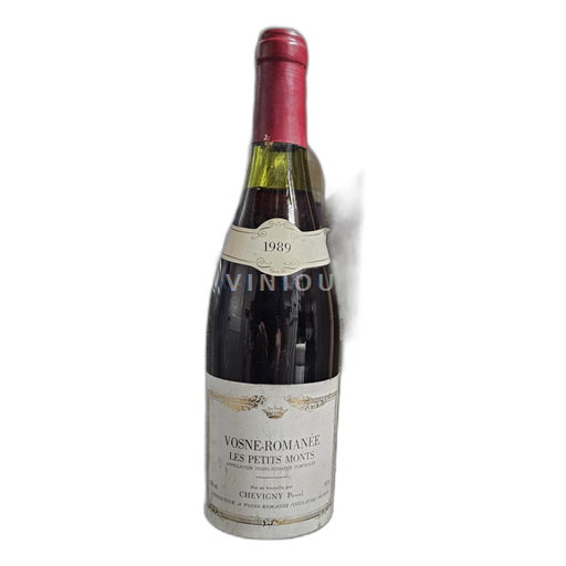 Bourgogne Vosne-romanée Chevigny Pascal Les Petits Monts 1989