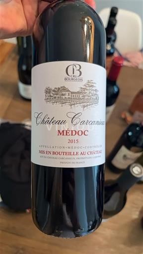Bordeaux Médoc Château Carcanieux 2015