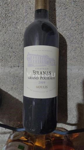 Bordéus Moulis-en-Médoc Château Branas Grand Poujeaux 2009