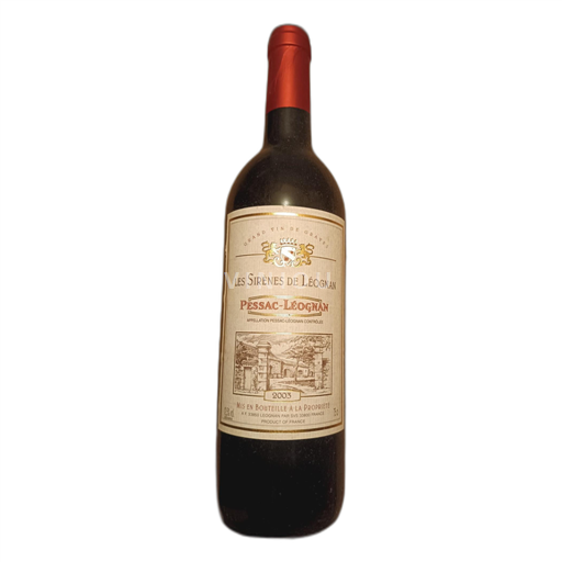 Bordeaux Pessac-Léognan Les Sirènes de Léognan 2003