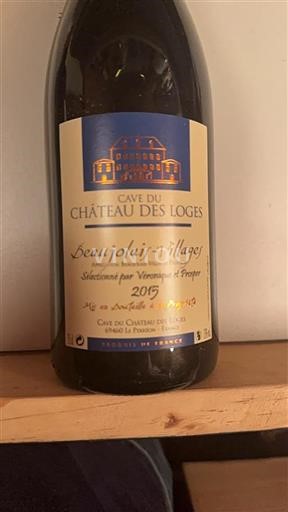 Beaujolais Beaujolais Villages Château des Loges 2015