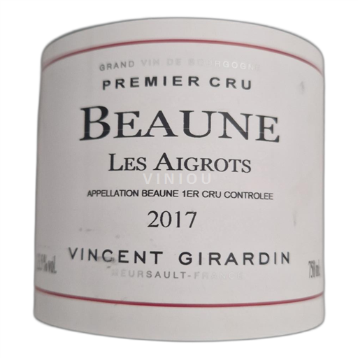 Bourgondië Niet gespecificeerd Vincent Girardin Les Aigrots 2017