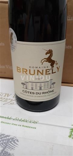 Rhônedalen Côtes du Rhône Domaine Brunely 2022