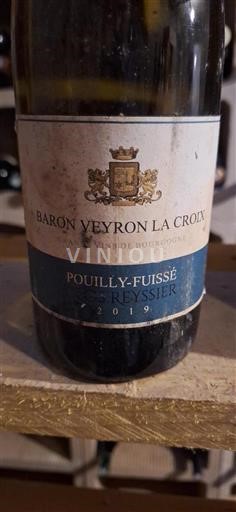 Bourgondië Pouilly-fuissé Baron Veyron La Croix Clos Reyssier 2019