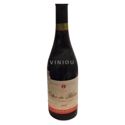 Rhônedalen Côtes du Rhône Réserve du Rhône Vieilles Vignes 2016