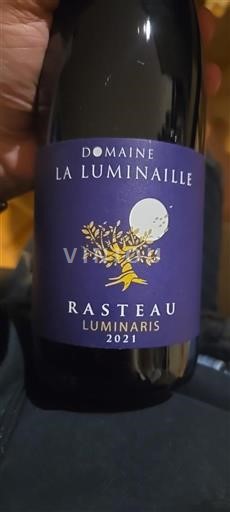 Rhône Valley Rasteau Domaine La Luminaille Luminaris 2021