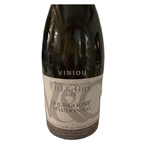 Vin Blanc sec Villegry 2015 France Bourgogne