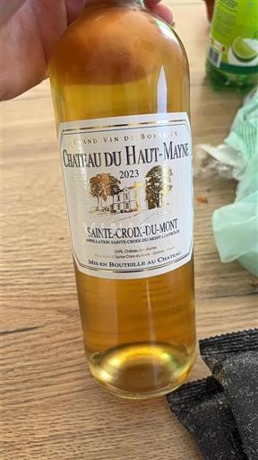 Bordeaux Sainte-Croix-Du-Mont Chateau du Haut-Mayne 2023