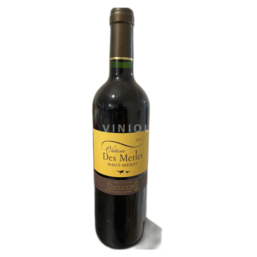 Bordeaux Haut-Médoc Château Des Merles 2016