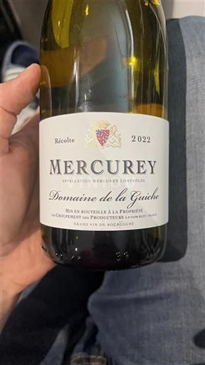Bourgogne Mercurey Domaine de la Guiche 2022