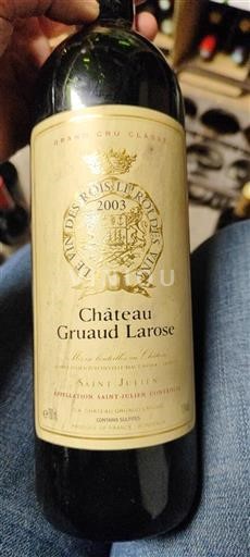 Bordeaux Saint-Julien Château Gruaud Larose 2003