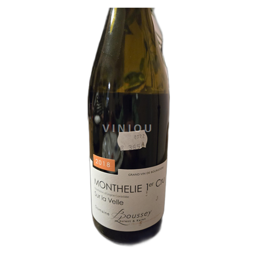Bourgogne Domaine Boussey Sur la Velle 2018