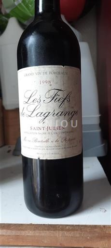 Bordeaux Saint-Julien Château Lagrange Les Fiefs de Lagrange 1998