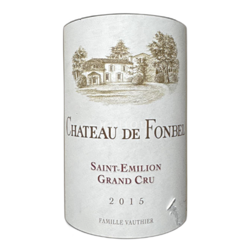 Bordeaux Saint-Émilion Grand Cru Château de Fonbel 2015